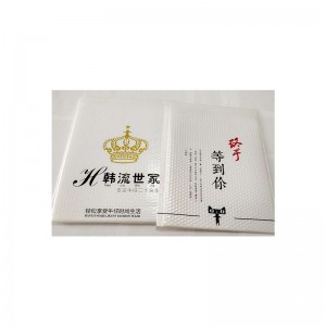 wit Metallic Folie Custom Bubble Envelop Poly Mailer Met Logo / mailingzakken Padded Plastic