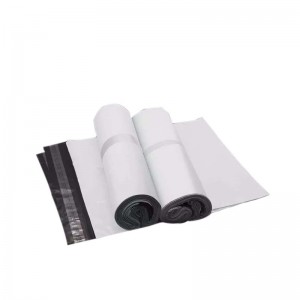 biologisch afbreekbare witte koerier envelop port plastic post polyzak