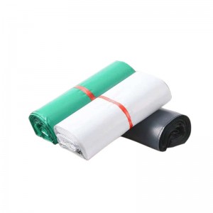 biologisch afbreekbare witte koerier envelop port plastic post polyzak