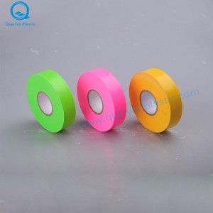 25 mm x 100 m PVC solide standaard reliëfband met reliëf