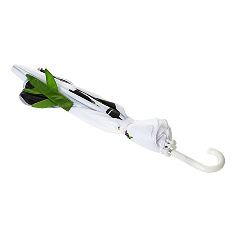 17 inch veilige pongee stof auto open kleine kinderen gunstige panda geschenk paraplu gemakkelijk mee te nemen