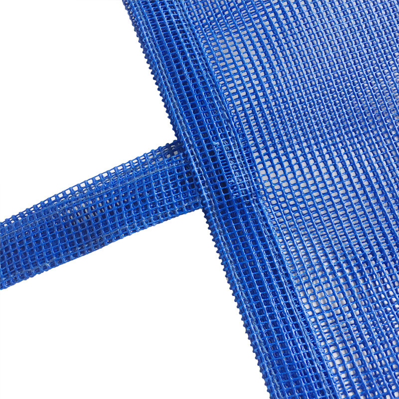 Aangepast ontwerp Duidelijke blauwe dames handtas van mesh