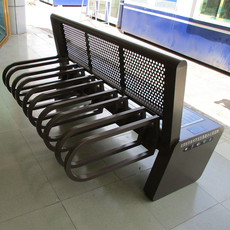 Solar Park Bench openbare straatstoelen met draadloos opladen