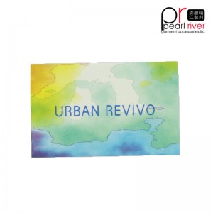 mode kleurrijke groot aantal hangtag sticker