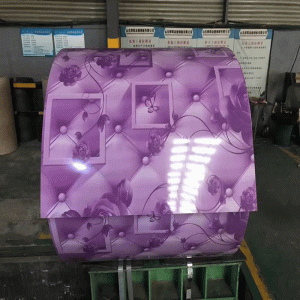 Kleur aluminium plaat