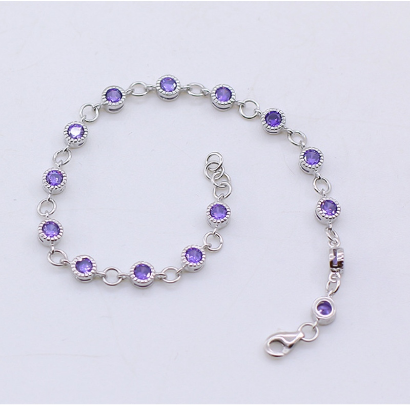 925 zilveren armband vrouwelijke mode mozaïek armband hart liefde originele aangepaste armband