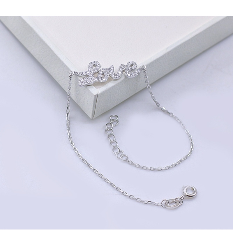 925 zilveren armband vrouwelijke mode mozaïek armband hart liefde originele aangepaste armband