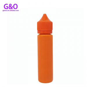 mollige gorilla eenhoorn vape 30 ml 60 ml gekleurde heldere e vloeibare fles e-vloeistof fles mollige gorilla eenhoorn plastic druppelflesjes