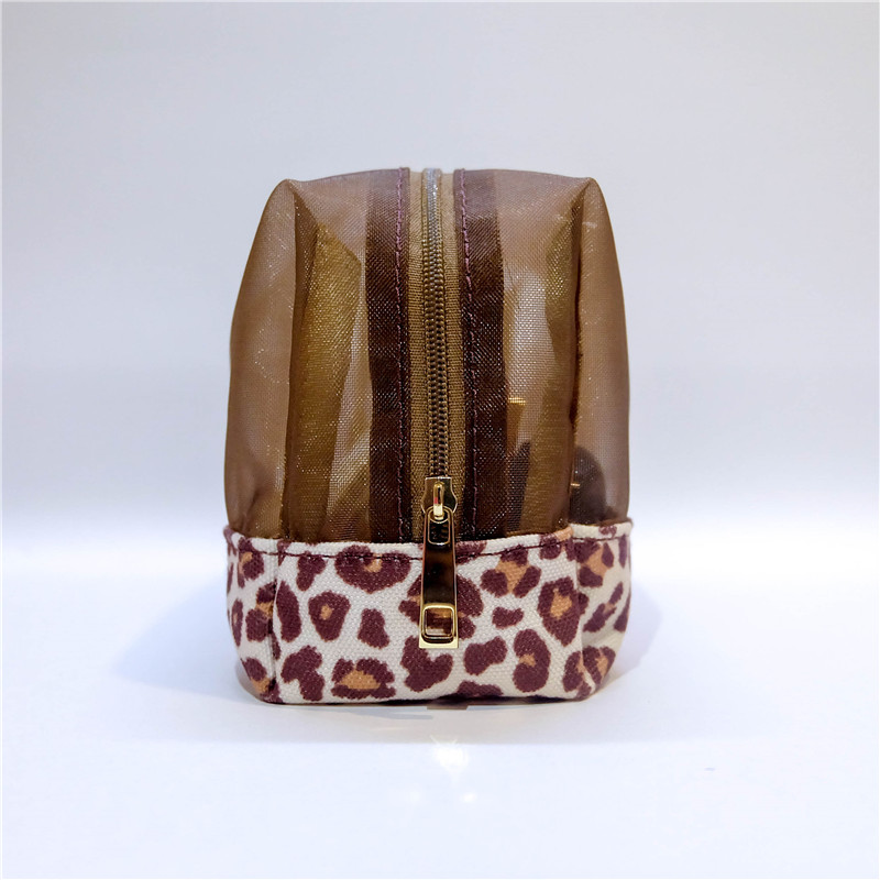 Op maat gemaakte Leopard Print dames make-up tas