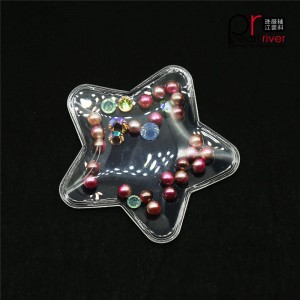 star 3D plastic PVC patch