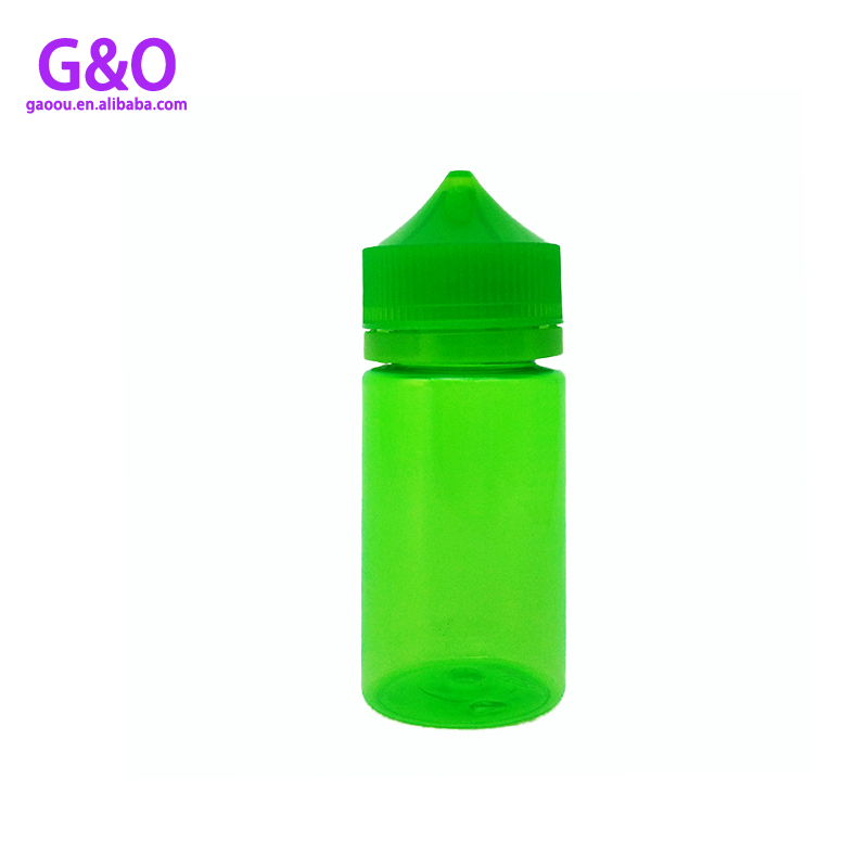 e vape fles 60ml vape fles 100ml 120ml groene kleur nieuwe mollige gorilla eenhoorn plastic eliquid druppelaar flessen e sapflessen