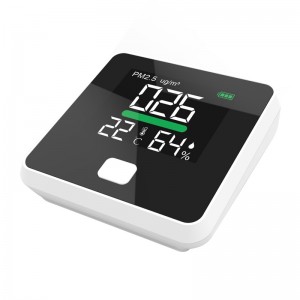 Vochtigheid PM2.5 Detector DM103B Handheld Draagbare luchtkwaliteitbewaking Temperatuurapparatuur USB-interface