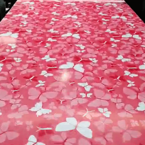 Geprinte stalen plaat