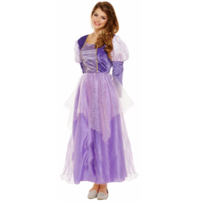 Nieuwe volwassen prinsesjurk Fancy Dress Leuk lief Halloween-kostuum Dames Dames Vrouwelijke boekenweek