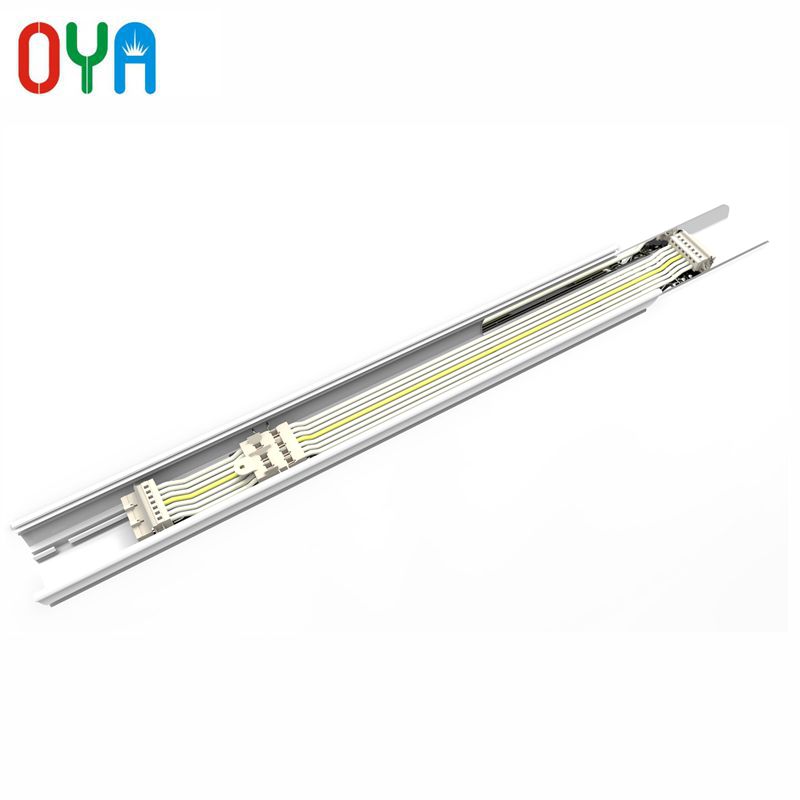 Dali dimbaar 40 W LED lineair boomstamverlichtingssysteem 1200 mm met 7 draadrails