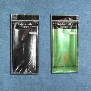 Folie tafelkleed met effen kleur metallic folie tafelkleed voor bruiloft feest vakantie vieren