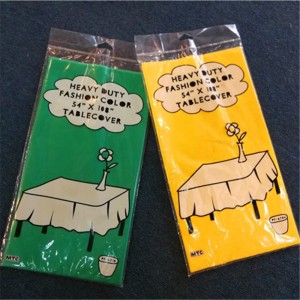 Wegwerp plastic restaurant tafelkleed ronde / rechthoek Holiday Gifts tafelkleden