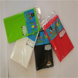 Groothandel PEVA tafelkleed ronde plastic tafelkleed voor feestvakantie