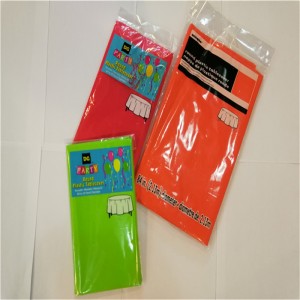 Groothandel PEVA tafelkleed ronde plastic tafelkleed voor feestvakantie