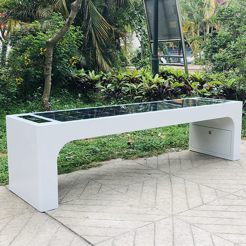 Smart Street Furniture Urban Seats Zonne-energie