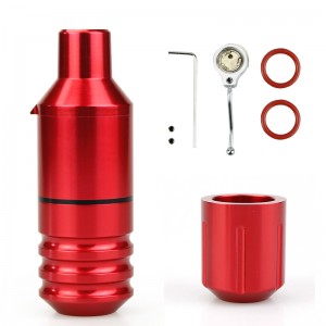 Tattoo Pen Korte pen Machine, Duitse Faulhaber Motor Tattoo Machine, met 2 koppen, DC-interface Tattoo Guns van Beauty \u0026 Health