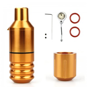 Tattoo Pen Korte pen Machine, Duitse Faulhaber Motor Tattoo Machine, met 2 koppen, DC-interface Tattoo Guns van Beauty \u0026 Health