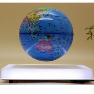 360 Roterende magnetische levitatiebol PA-0716-G drijvende 6inch 8inch globe