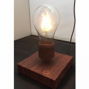 Houten maglev levitating lamp PA-1004 zwevende led-lamp