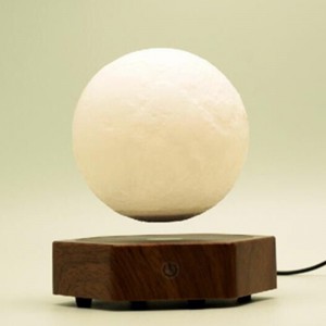 nieuwe houten voet magnetische levitatie levitatie maan PA-1008 zwevende maanlamp