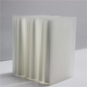 Transparant plastic album voor verschillende afmetingen