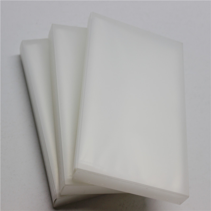 Transparant plastic album voor verschillende afmetingen