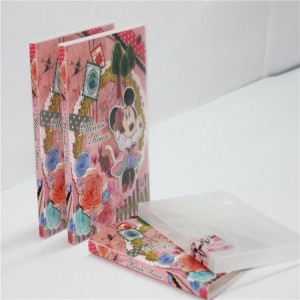 PP plastic fotoalbum met print