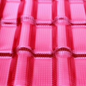 ASA synthetische harstegel, trapeziumvormige geglazuurde tegel