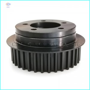 Kleine katrol en riem voor elektrische skate board