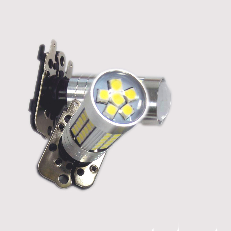 Ingebouwde CANBUS foutloze 66smd super heldere PH16W back-up licht auto led achteruitrijlicht voor BMW E92 E93