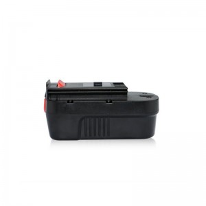 18V 2000mAh Ni-Mh accu-boorbatterij voor Black \u0026 Decker A18, A18E, A1718, A18NH, HPB18, HPB18-OPE