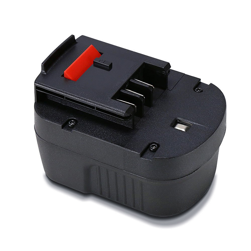 Voor Black u0026 Decker A1712, A12, A12EX, FSB12, FSB120B, FSB120BX, BD-1204L, B-8315, BPT1047 12V 1300mAh Ni-Cd-boorbatterijen Elektrisch gereedschap