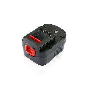 Ni-Cd 12V 1500mAh oplaadbare Power Tool-batterijen voor Black \u0026 Decker A1712, A12, A12EX, FSB12, FSB120B, FSB120BX, BD-1204L, B-8315, BPT1047