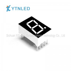 0,5 inch rood 1 cijfer 7 segmenten LED-display, digitale buis