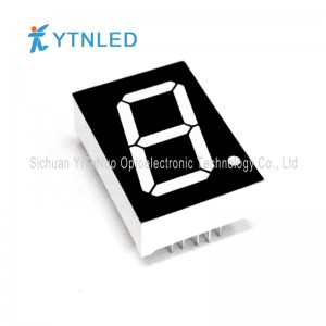 1 inch rood 1 cijfer 7 segmenten LED-display, digitale buis