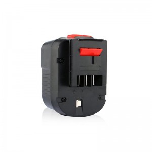 Voor Black \u0026 Decker A1712 12V 2500mAh Ni-Mh vervangende batterijen Accu-boormachines