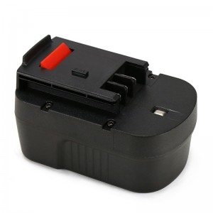 Ni-Mh 14.4V 2000mAh vervangende batterijen Elektrisch gereedschap voor Black \u0026 Decker A1714, A14