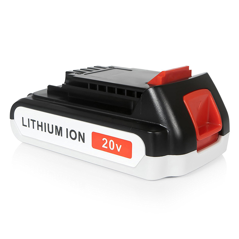 Li-ion 1500 mAh 20 V Batterijen voor draadloos gereedschap voor Black u0026 Decker LB20, LBX20, LBX4020, LB2X4020