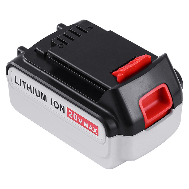 Li-ion 20V 4000mAh vervangende batterijen voor Black u0026 Decker LB20, LBX20, LBX4020, LB2X4020 Draadloze gereedschappen