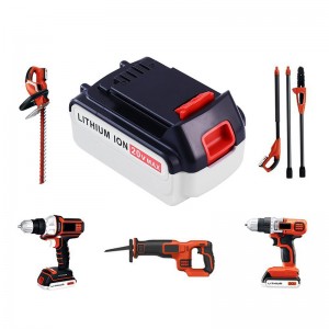 Li-ion 20V 4000mAh vervangende batterijen voor Black \u0026 Decker LB20, LBX20, LBX4020, LB2X4020 Draadloze gereedschappen