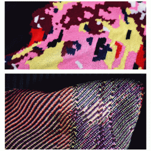 Nieuwste Herfst Winter Lange mouw Wolf Jacquard Dames Tops Pullover Sweater