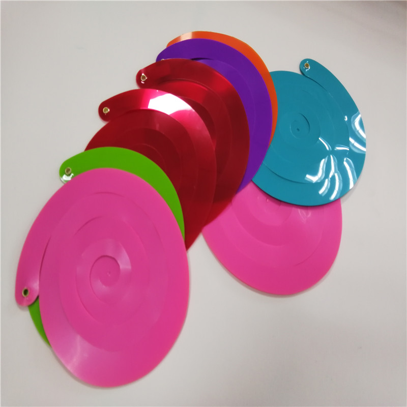 PVC-kaart wervelt wervelend Fashion Party String Party Leverancier Verjaardag Decoratie