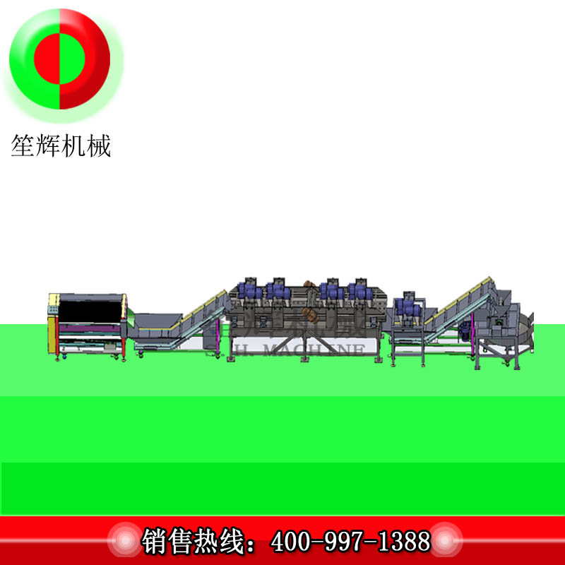 Nori Gross Roller reinigen en luchtdrogen verpletterende productielijn