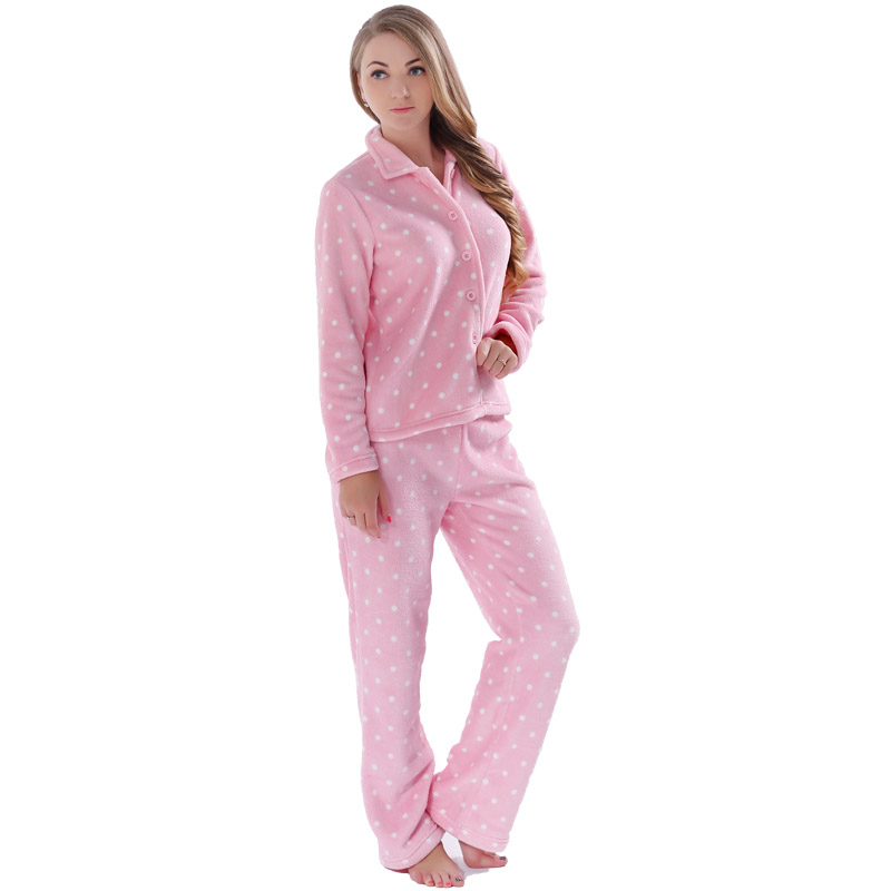 Fleece pyjama voor volwassenen