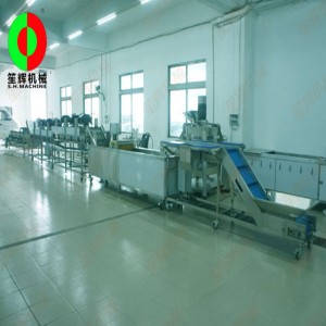 Sint-notenkraker Productielijn voor reinigen en drogen aan de lucht